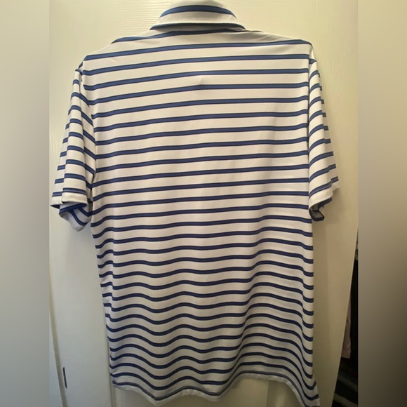 RLX Golf polo size medium white/blue - Picture 2 of 3